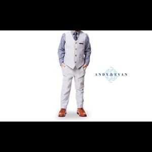 Andy & Evan Premium Four-Piecs Vest Set [NWT]